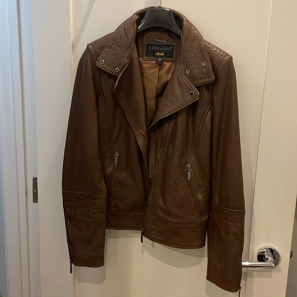 Selling leather jacket, excellent condition. Worn only a few times.